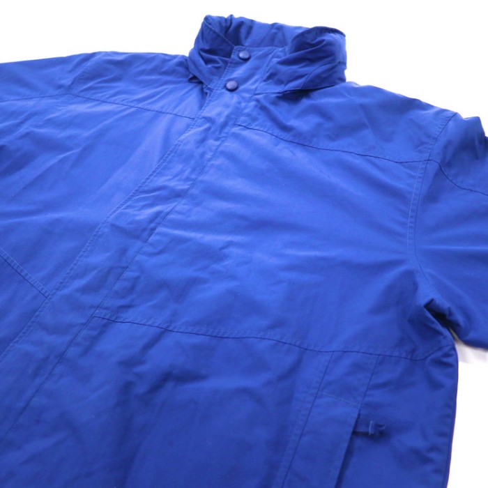L.L.BEAN ナイロンジャケット M ブルー ロゴ刺繍 | Vintage.City 古着屋、古着コーデ情報を発信