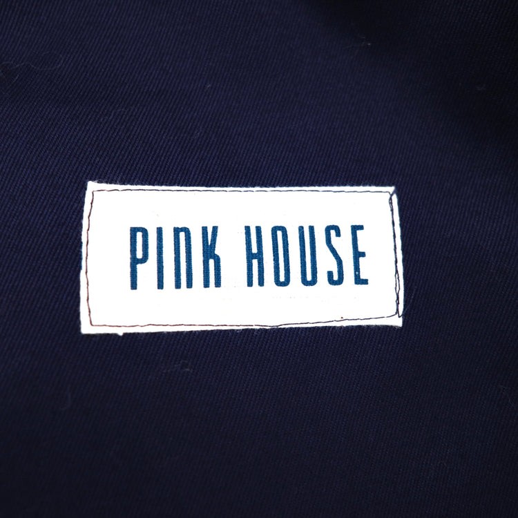 PINK HOUSE ダブルブレストジャケット 紺ブレ ワッペン
