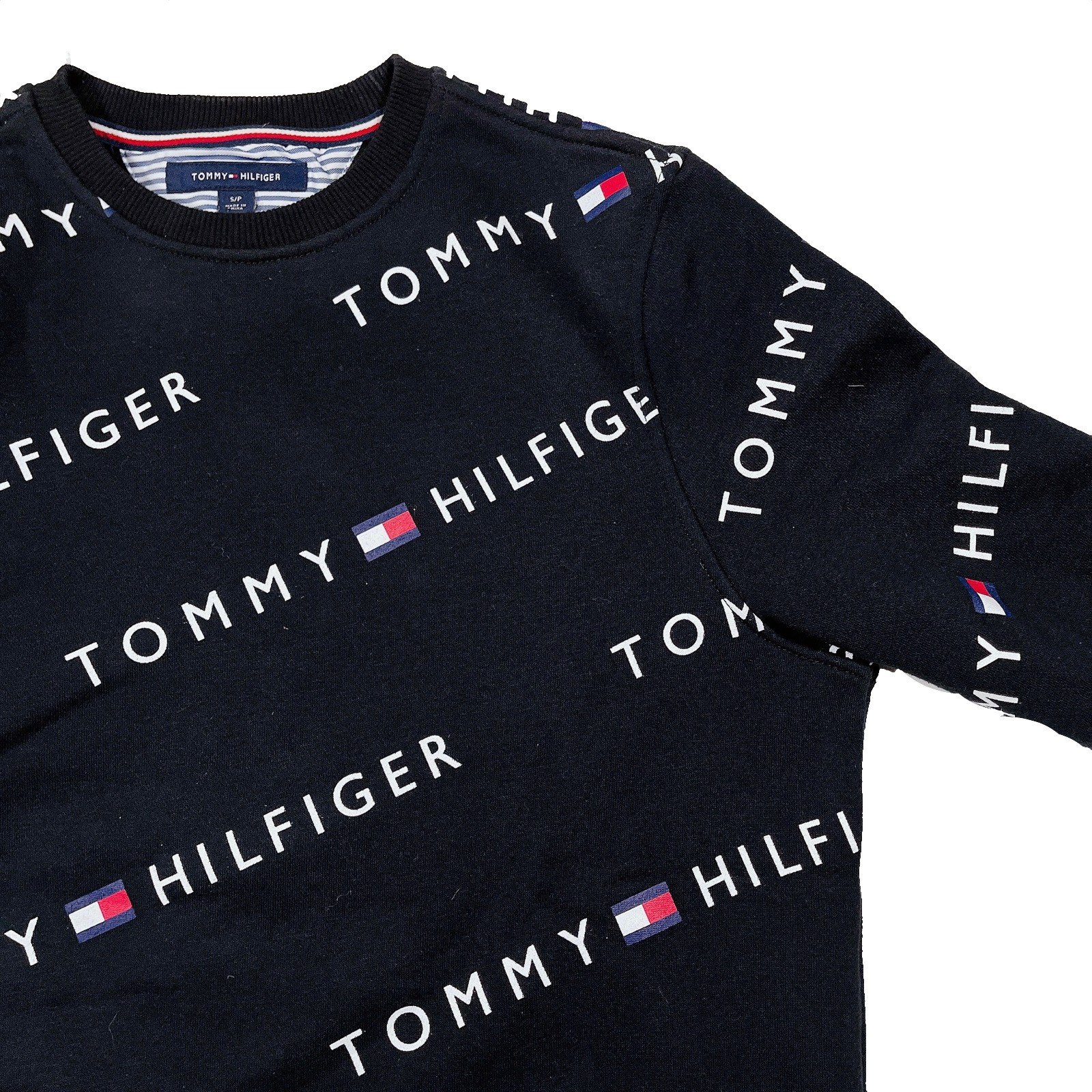 Ssize Tommy Hilfiger logo sweat