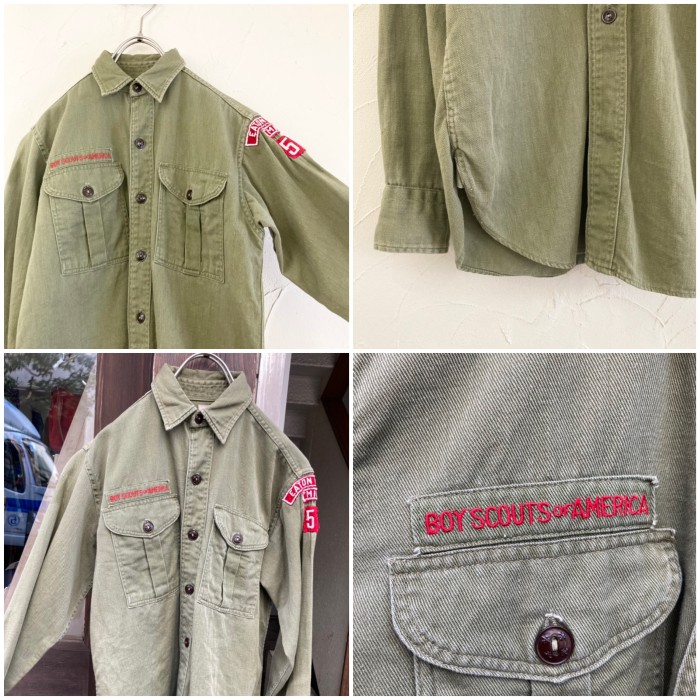 Boy Scouts of America long sleeve shirt | Vintage.City ヴィンテージ 古着
