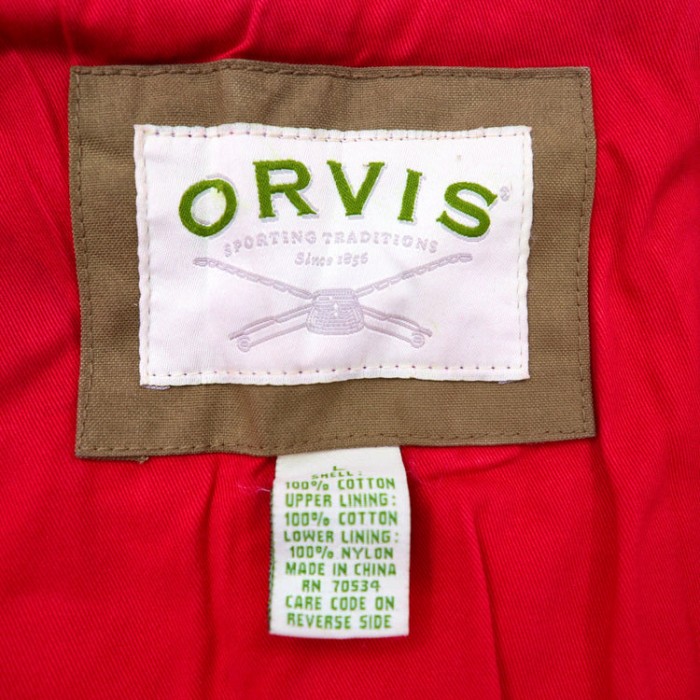 ORVIS オイルド ハンティングジャケット L ブラウン コットン | Vintage.City ヴィンテージ 古着