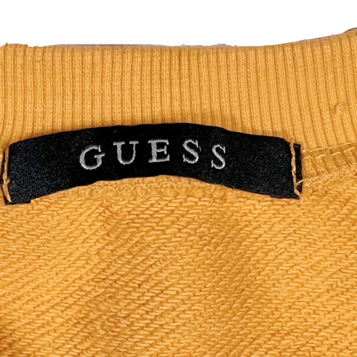 Free size GUESS logo printsweat masterd | Vintage.City ヴィンテージ 古着