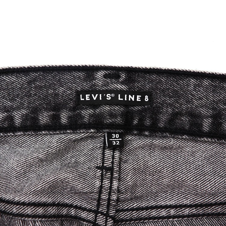 LEVI'S LINE 8 デニムパンツ 30 グレー スリムテーパード