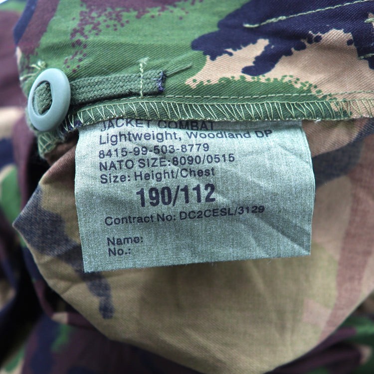 フィールドジャケット 190/112 イギリス軍 90年代 カモフラ柄