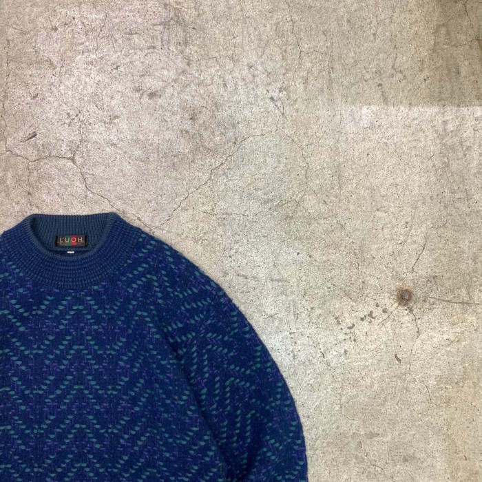 Vintage Wool Knit Sweater | Vintage.City ヴィンテージ 古着