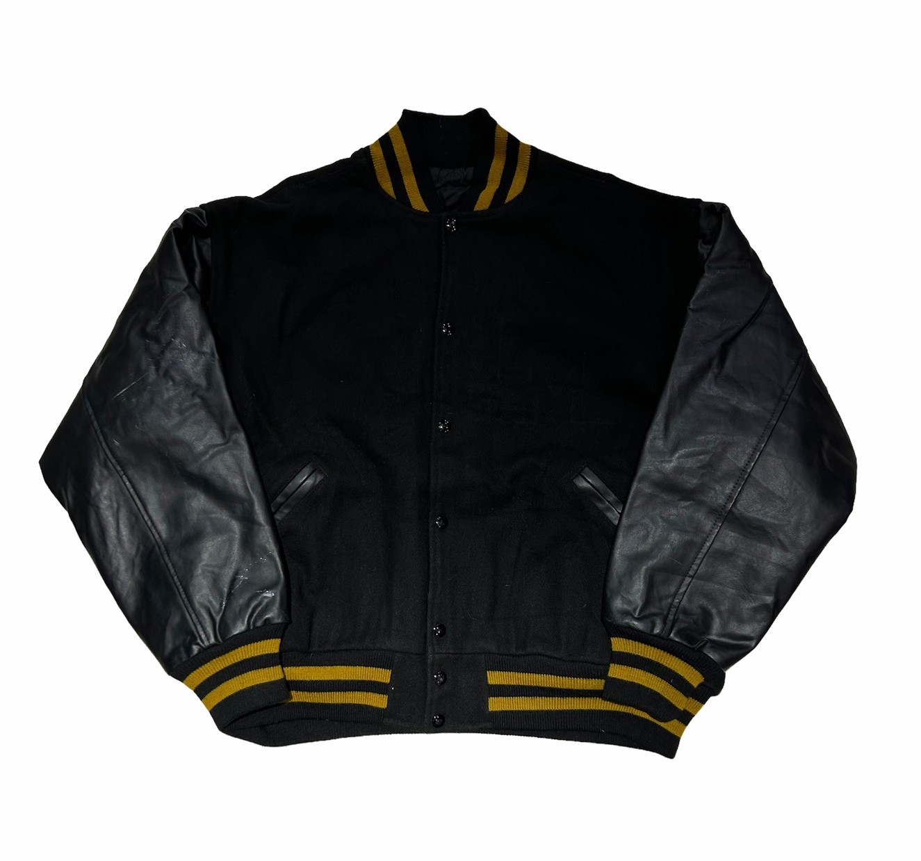 【TM ATHLETIC】 Lether Varsity Jacket