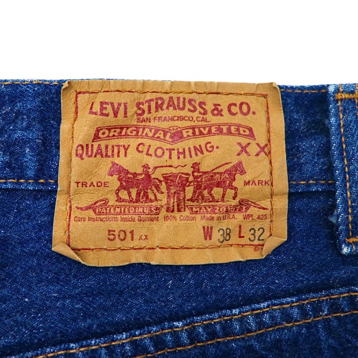 LEVI'S デニムパンツ 501XX ボタン裏546 USA製 80s | Vintage.City ヴィンテージ 古着