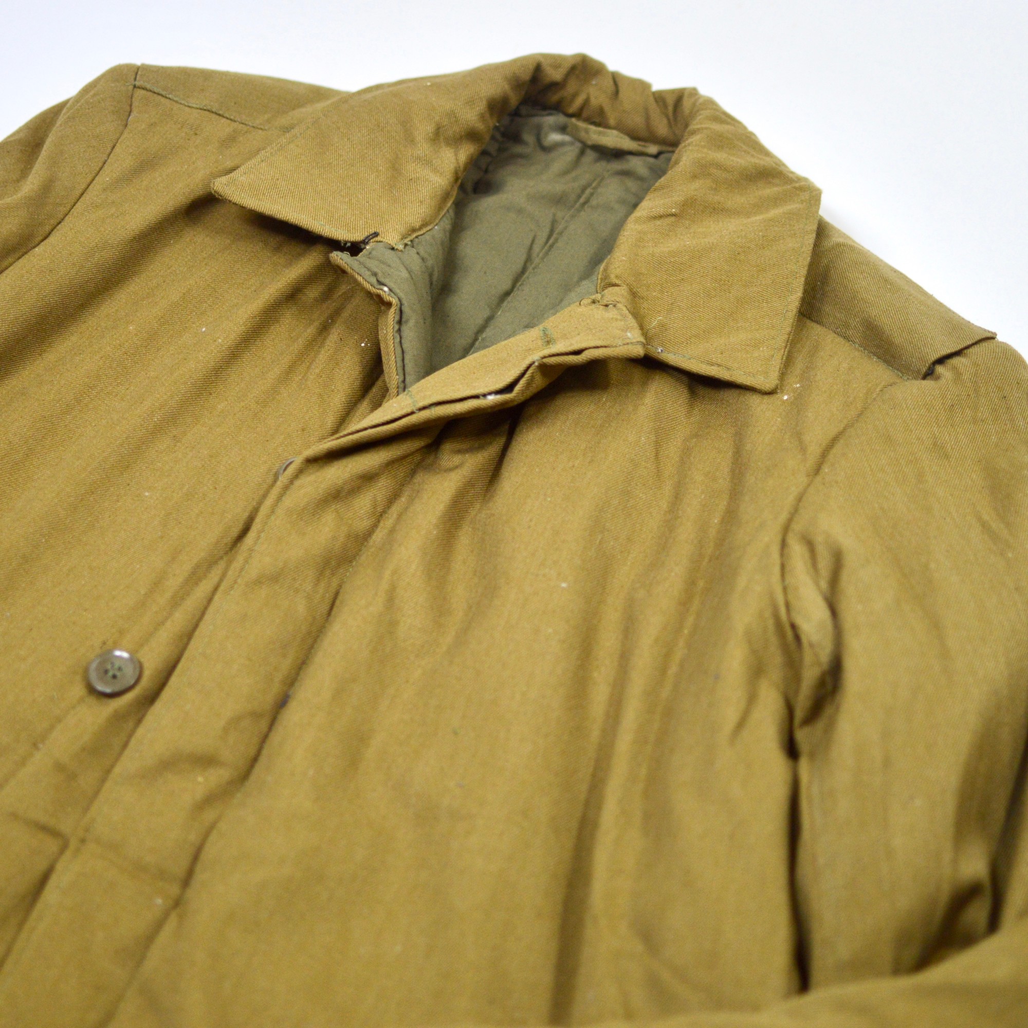 古着 オーバーサイズ ソ連軍 デッドストック 70's キルティングジャケット