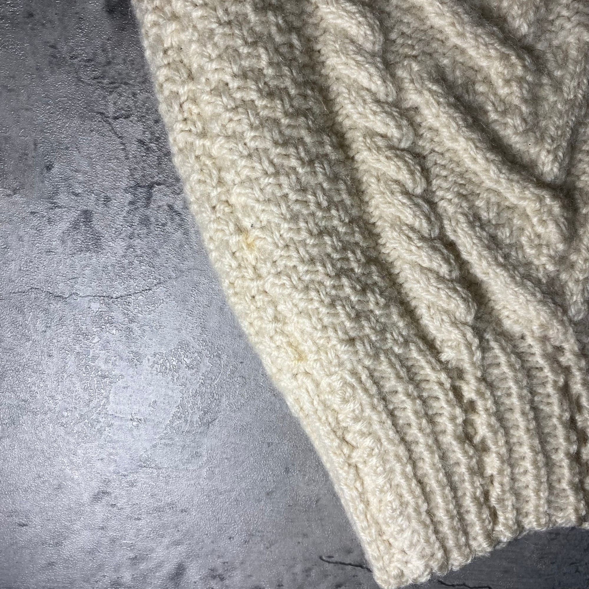 Kennedy fisherman knit sweater