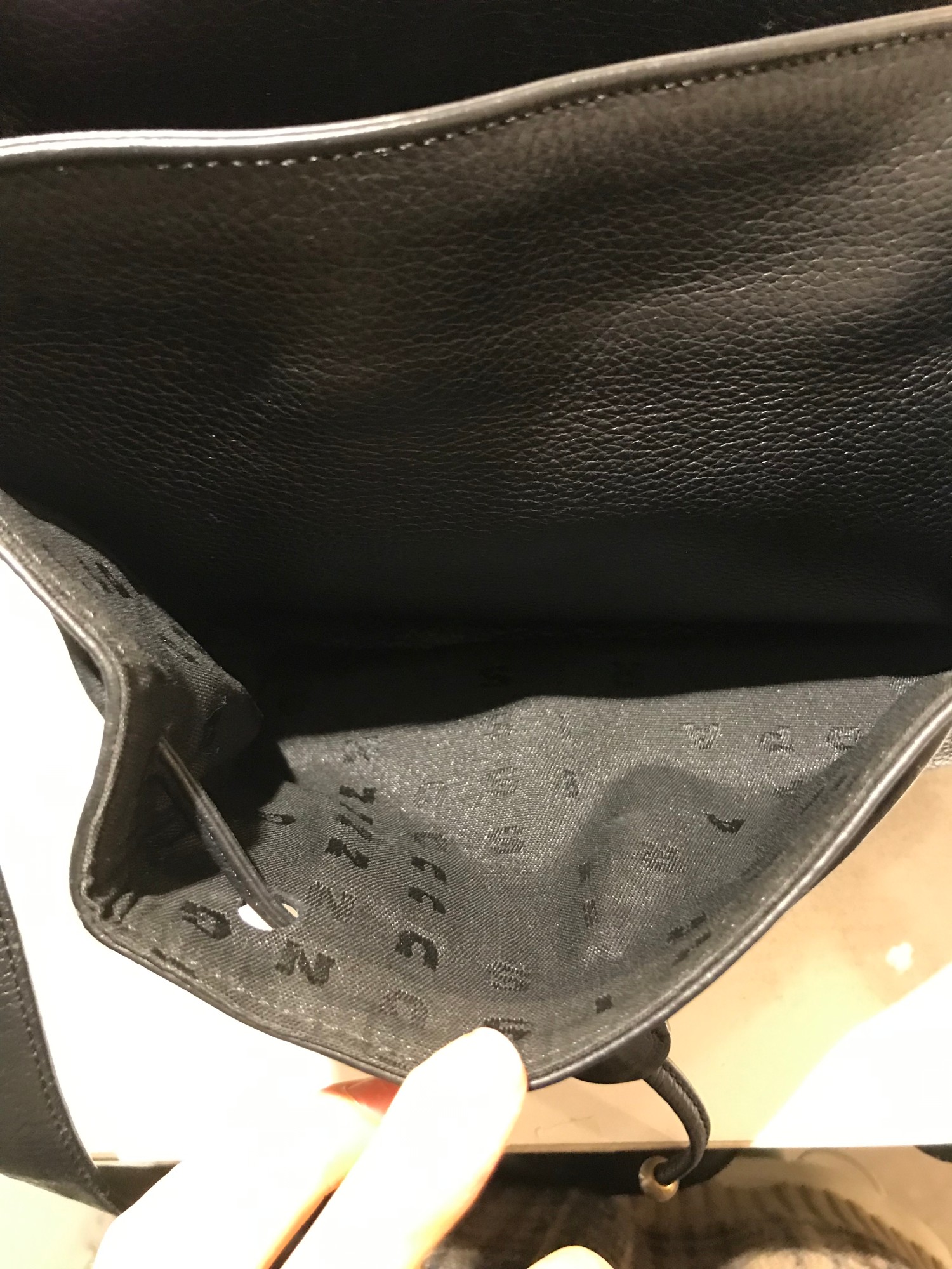 ungaro / shoulder bag / black / ウンガロ / シ