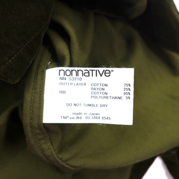 NONNATIVE トレーナーシャツ 2 ブラウン ベロア | Vintage.City ヴィンテージ 古着
