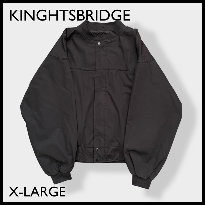 【KINGHTSBRIDGE】ダービージャケット ブルゾン XL 太アーム 古着 | Vintage.City ヴィンテージ 古着