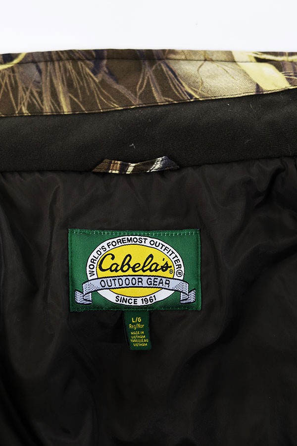 90s Cabelas Real Tree Camo Padedd Jacket