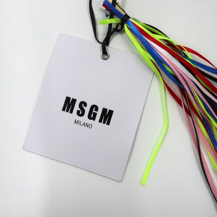 MSGM ニットキャップ ブラック TALL レーヨン 2740ML10 未使用