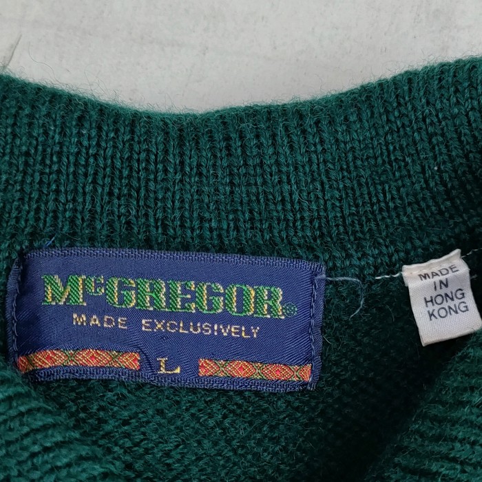 【80s】美品/マックレガーMcGREGOR/マクレガー/古着 ニット セーター | Vintage.City ヴィンテージ 古着