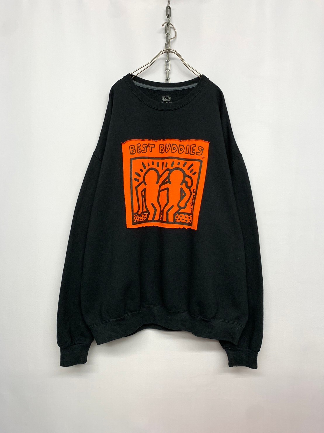 “Keith Haring” Pasting Print Sweat Shirt