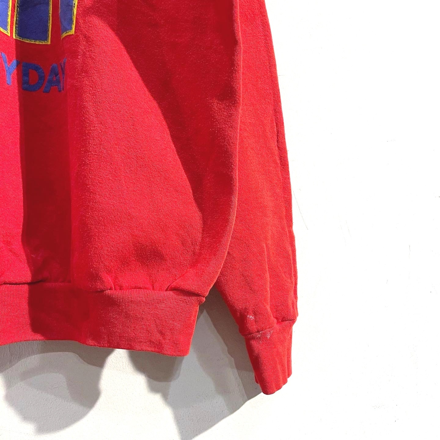 1980's unknown poly×cotton sweat shirt