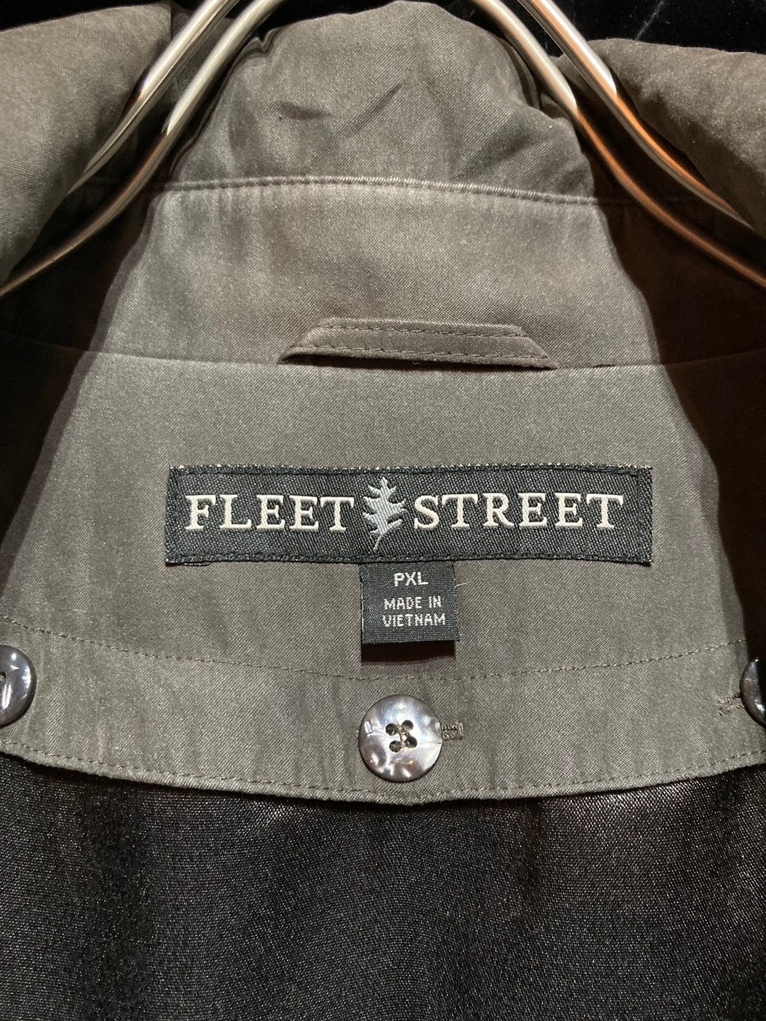 "FLEET STREET" Peach Skin Half Coat