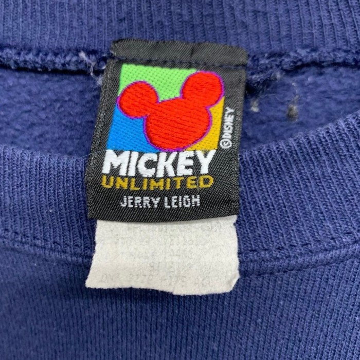 1990’s “Mickey” Print Sweat Shirt NAVY | Vintage.City ヴィンテージ 古着