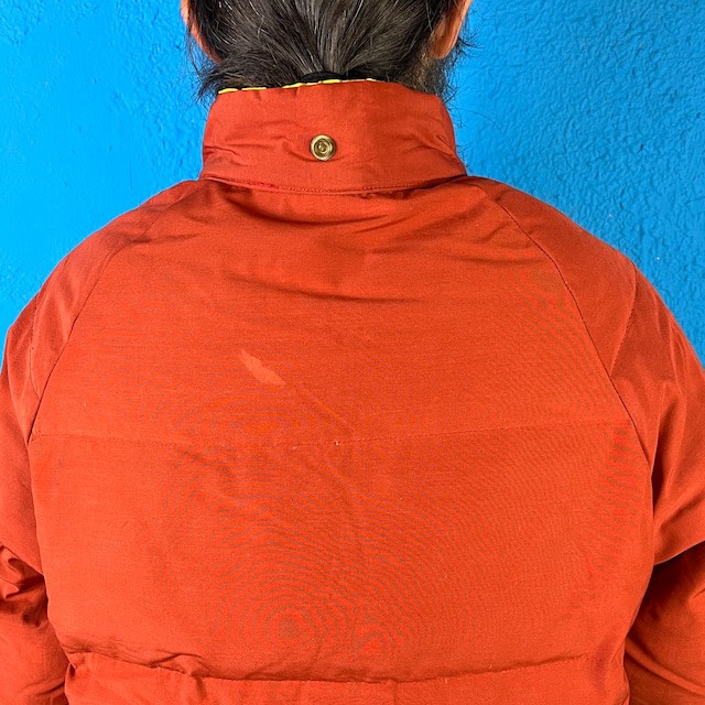 70s Terracotta Orange Down Jacket