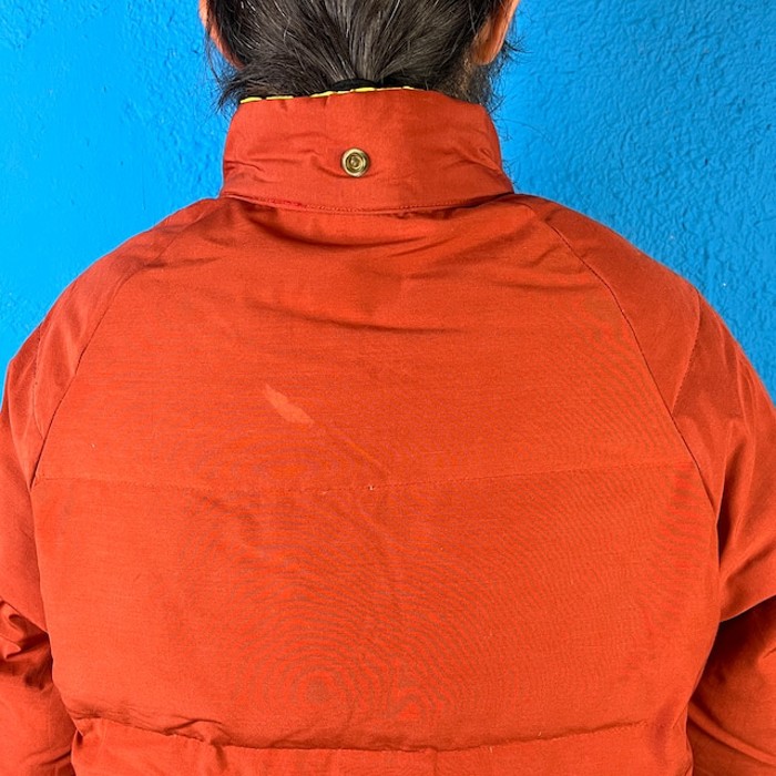 70s Terracotta Orange Down Jacket | Vintage.City ヴィンテージ 古着