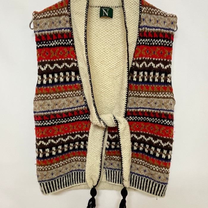 nostalgic vest knit | Vintage.City ヴィンテージ 古着
