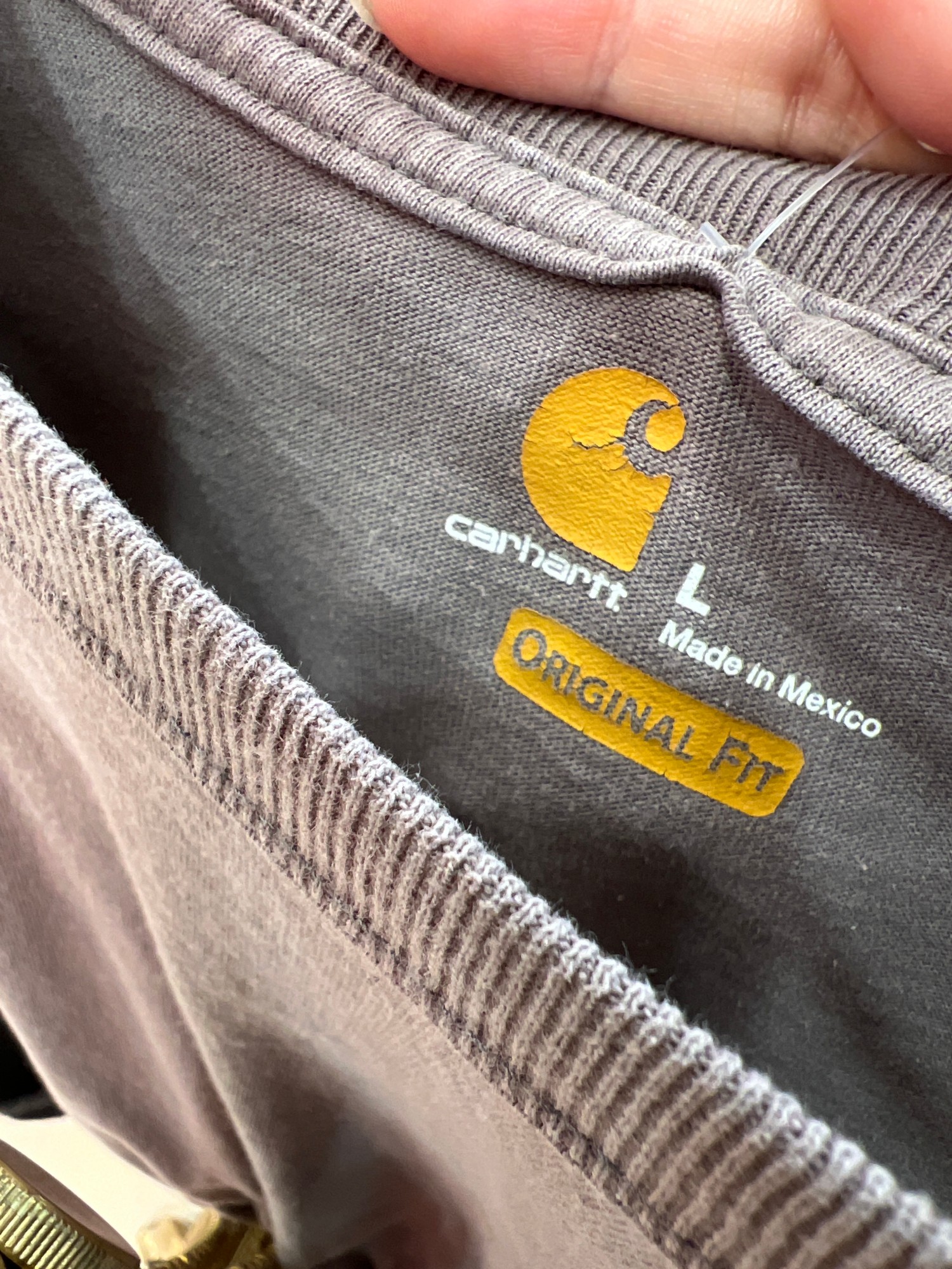 Carhartt peplum shirt - gray