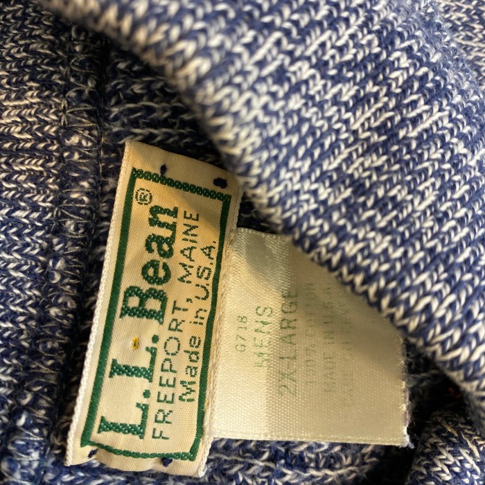 L.L.Bean made in USA  cotton knit | Vintage.City ヴィンテージ 古着