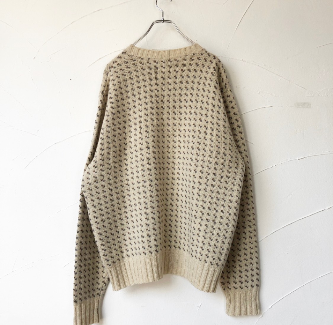 Patterned knit 柄ニット