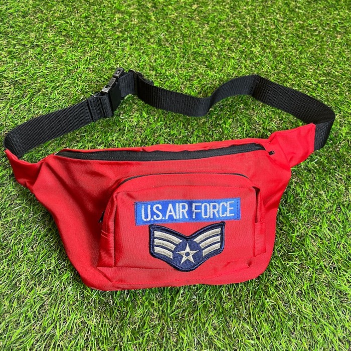 U.S AIR FORCE Patch Waist Bag (Pouch） | Vintage.City ヴィンテージ 古着