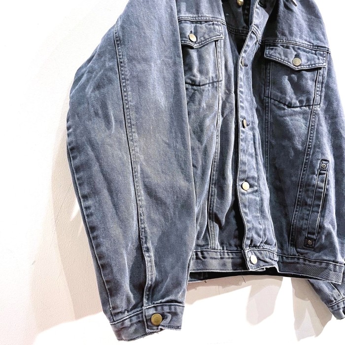 1990's〜 TOP LIFE black demim jacket | Vintage.City ヴィンテージ 古着