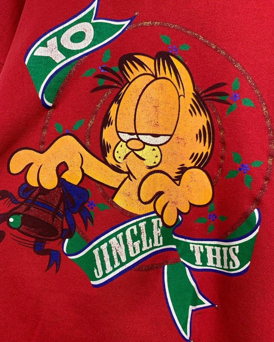 1990’s “Garfield” Print Sweat Shirt