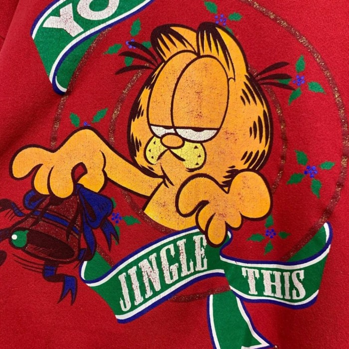 1990’s “Garfield” Print Sweat Shirt | Vintage.City ヴィンテージ 古着
