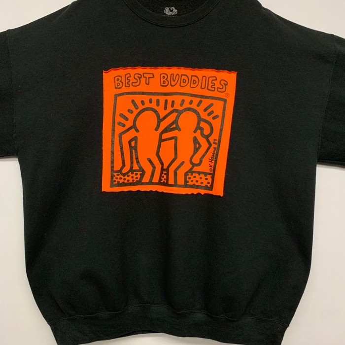 “Keith Haring” Pasting Print Sweat Shirt | Vintage.City ヴィンテージ 古着