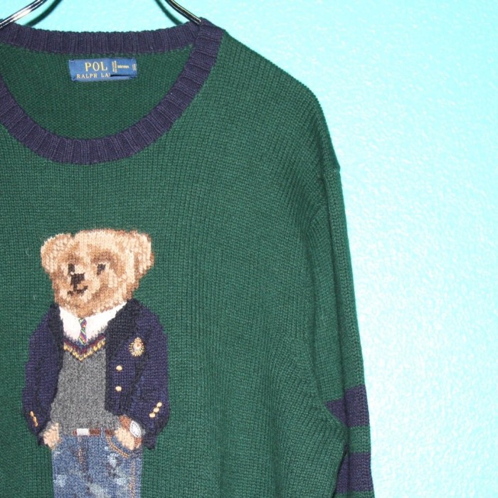 Ralph Lauren POLO BEAR Wool Knit | Vintage.City ヴィンテージ 古着
