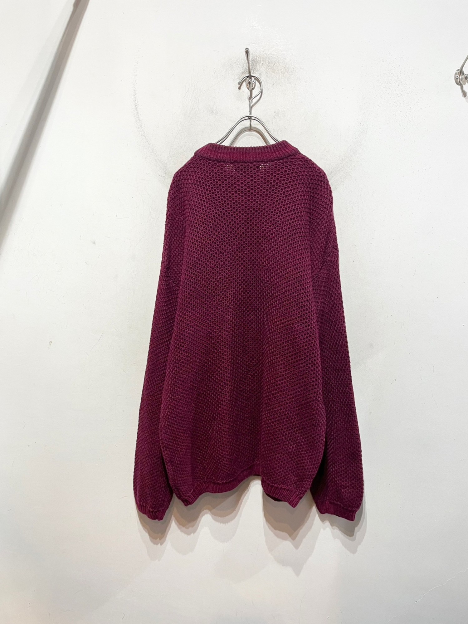 “WEEKENDS” Ramie × Cotton Knit