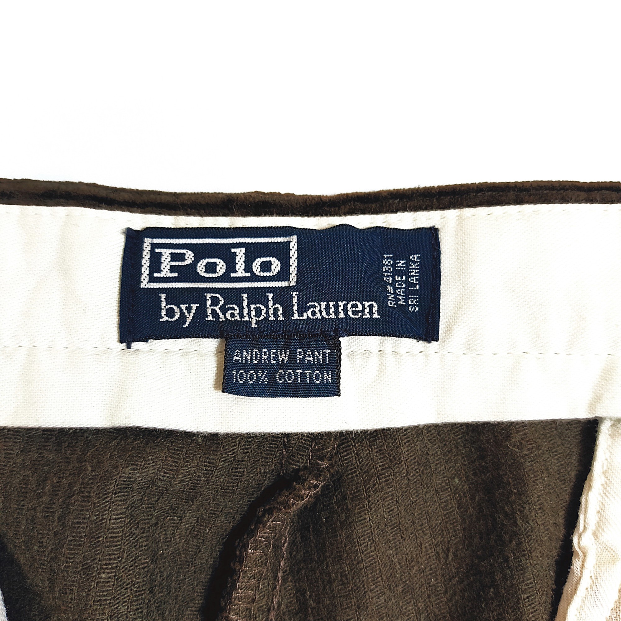 Ralph Lauren / Corduroy slacks pants W36