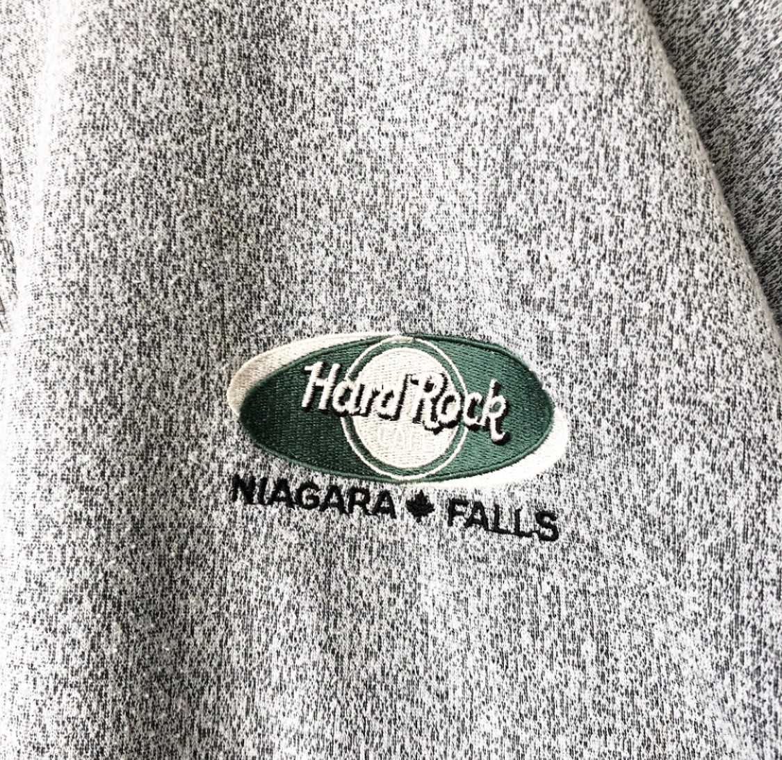 "Hard Rock CAFE" half zip sweat shirt