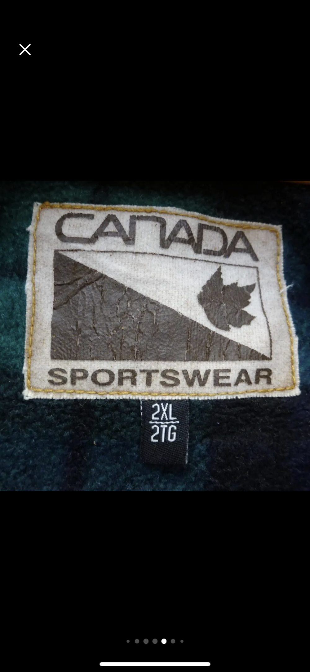 カナダ カバーオール 2XL デニムジャケット ブルー バックロゴ シボレー 青