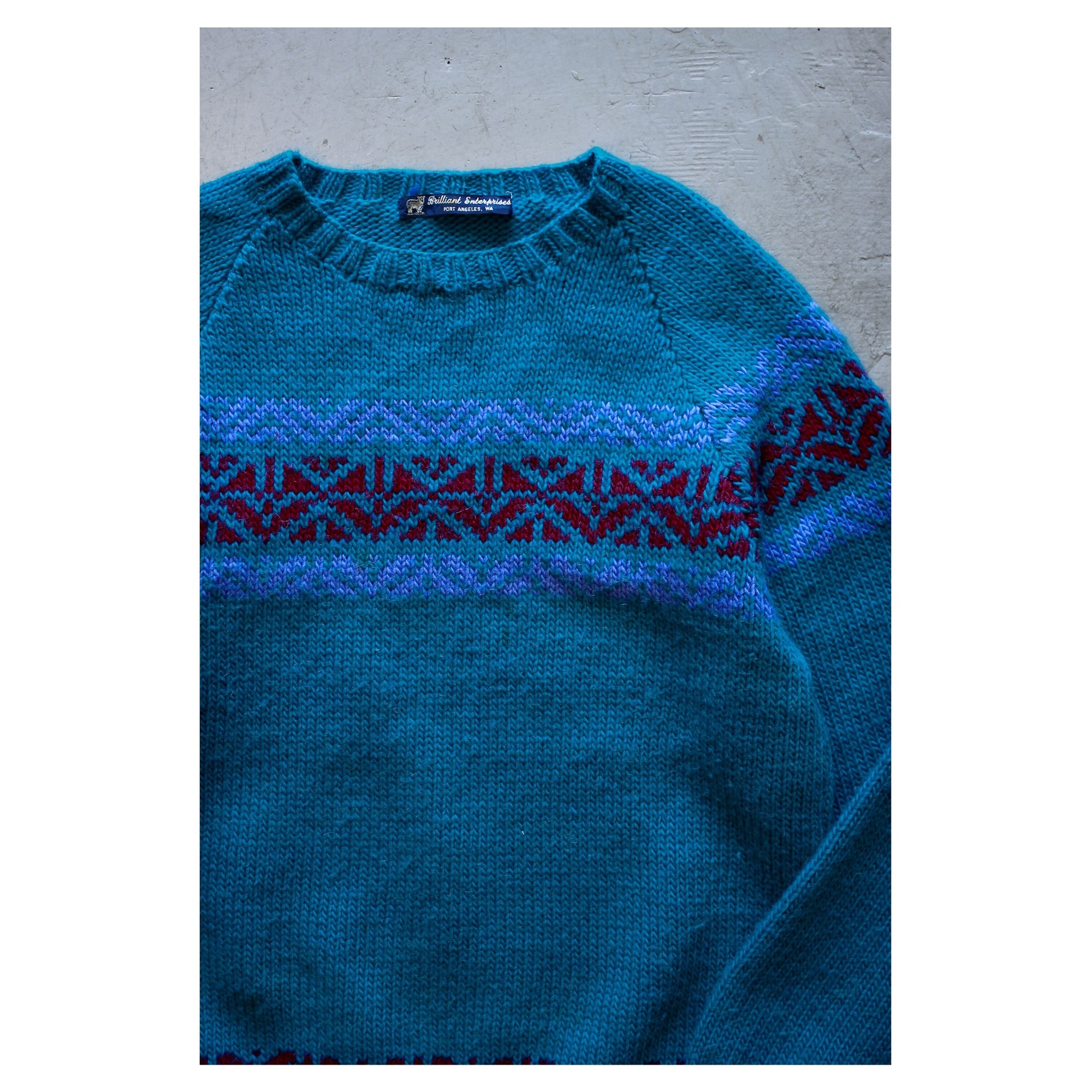 Vintage Nordic Sweater