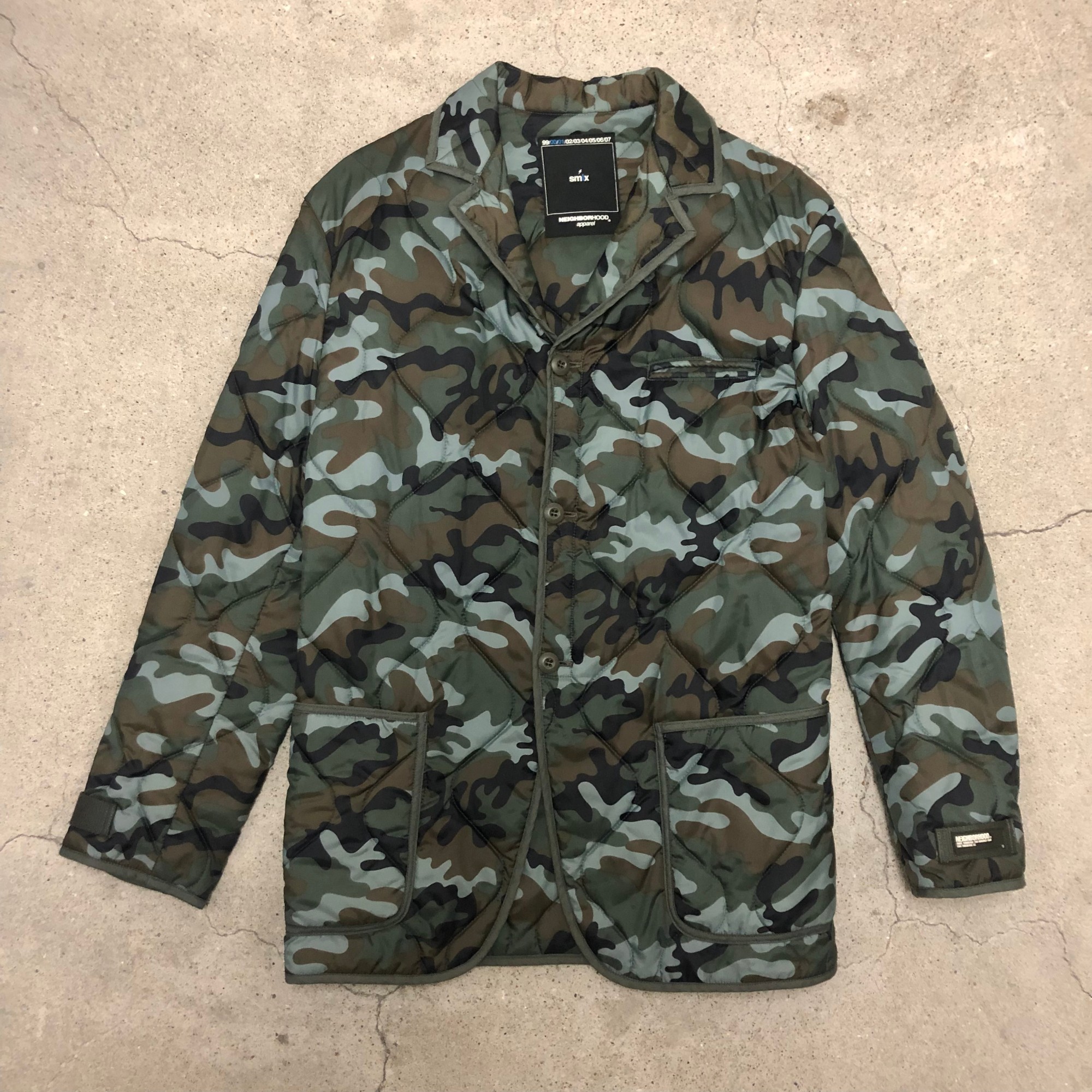 00s NEIGHBORHOOD/Camouflage quilted