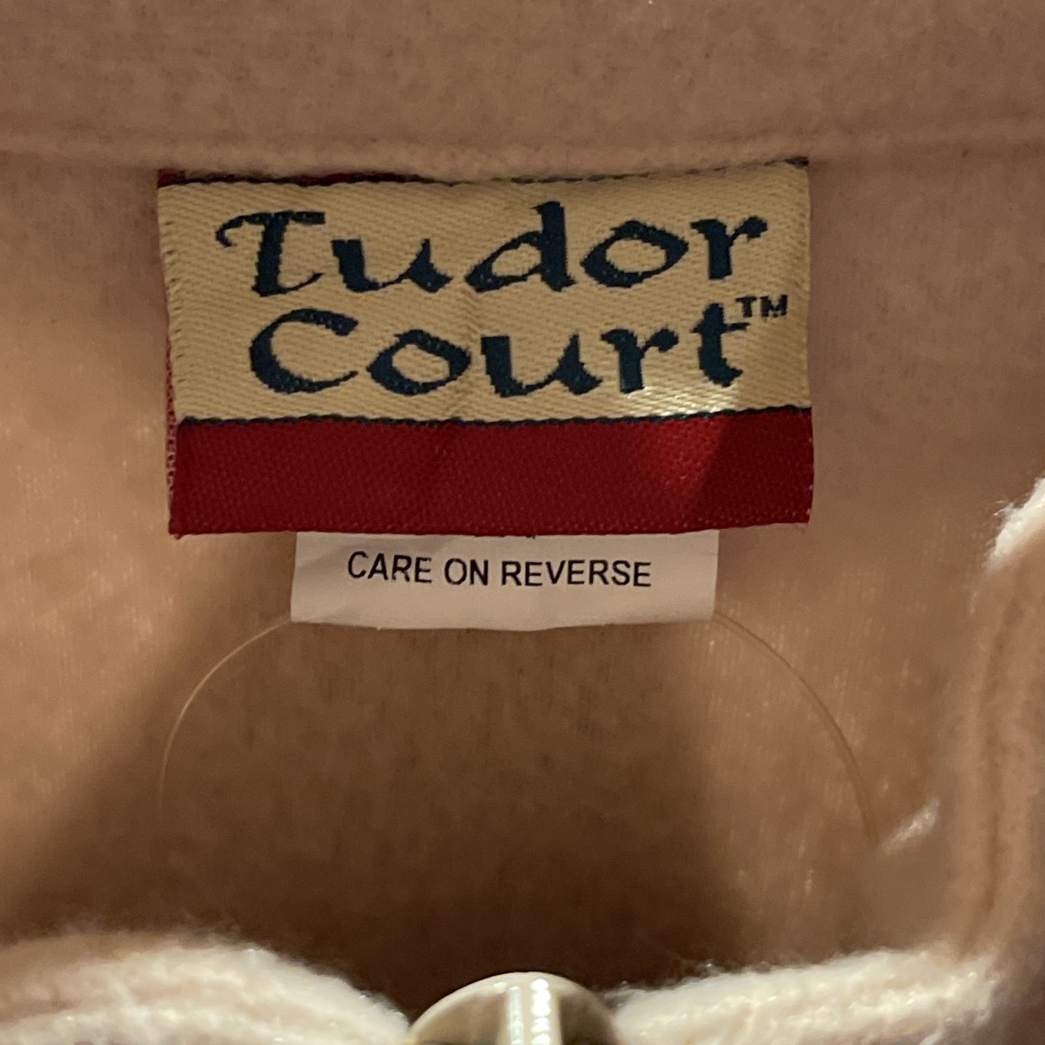 90s Tudor Court プリント　レディースフリースジャケット　A482