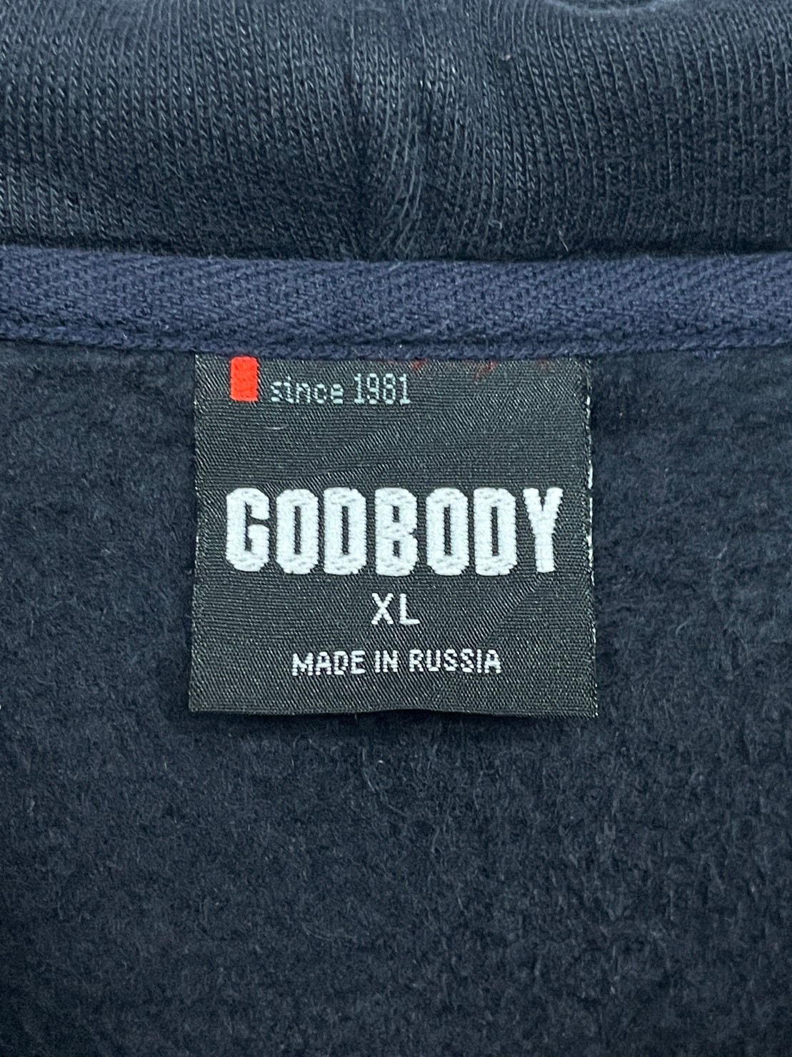 “GODBODY” Embroidered Hoodie