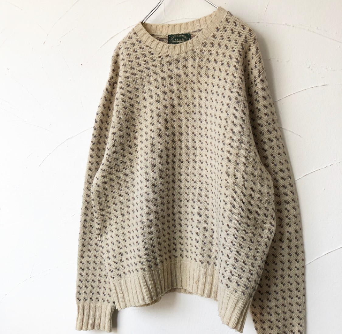 Patterned knit 柄ニット