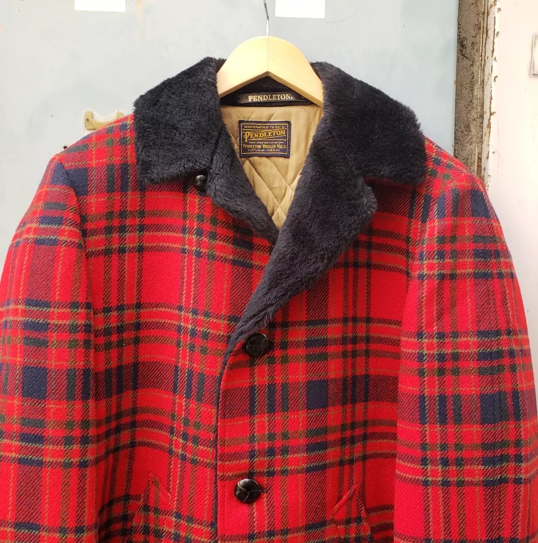 60-70s PENDLETON Wool Coat | Vintage.City