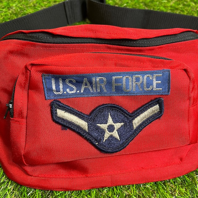 U.S AIR FORCE Patch Waist Bag (Pouch）