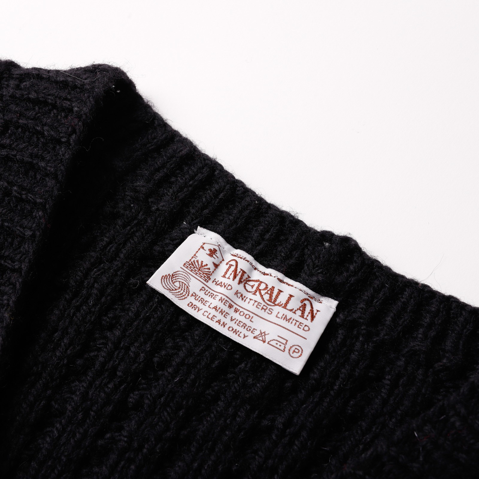 【未使用】インバーアラン  ニットベスト 手縫い スコットランド製 定価6.5万