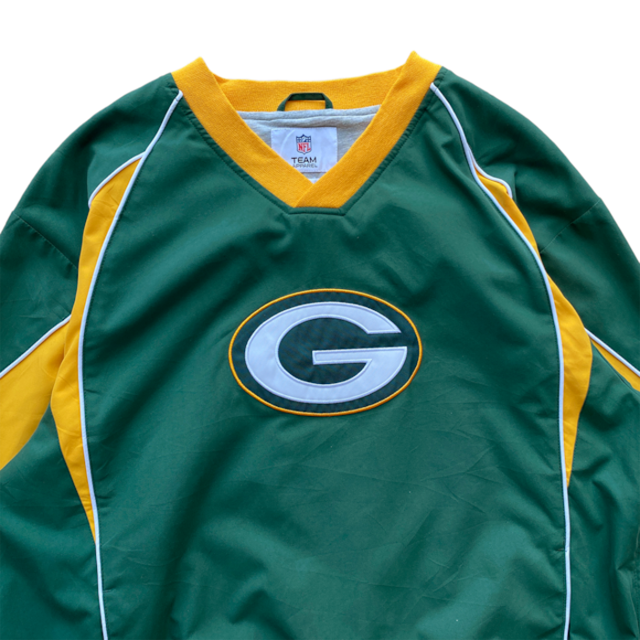 NFL "PACKERS" Nylon Pullover | Vintage.City ヴィンテージ 古着