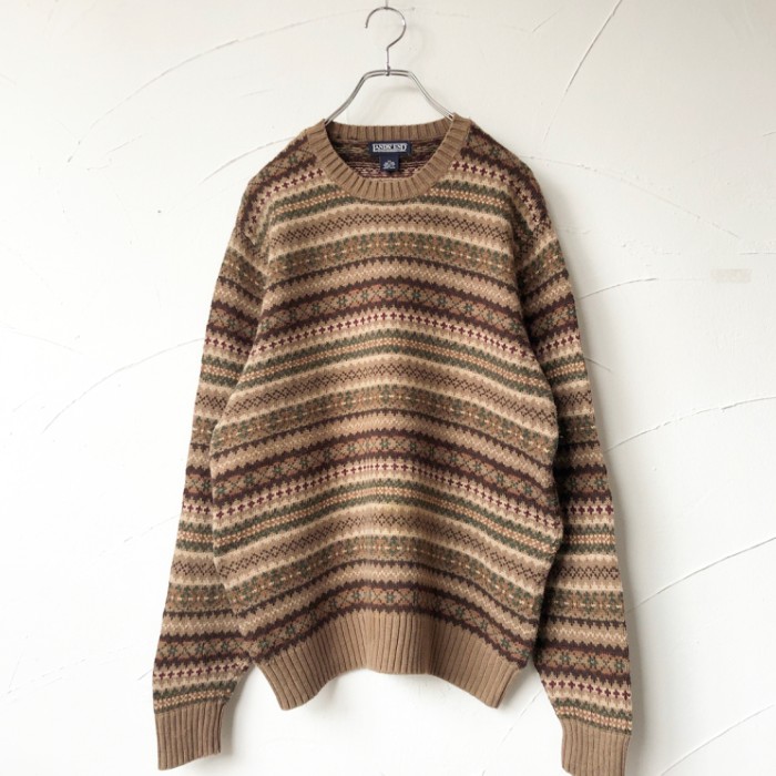 Patterned knit 柄ニット | Vintage.City ヴィンテージ 古着