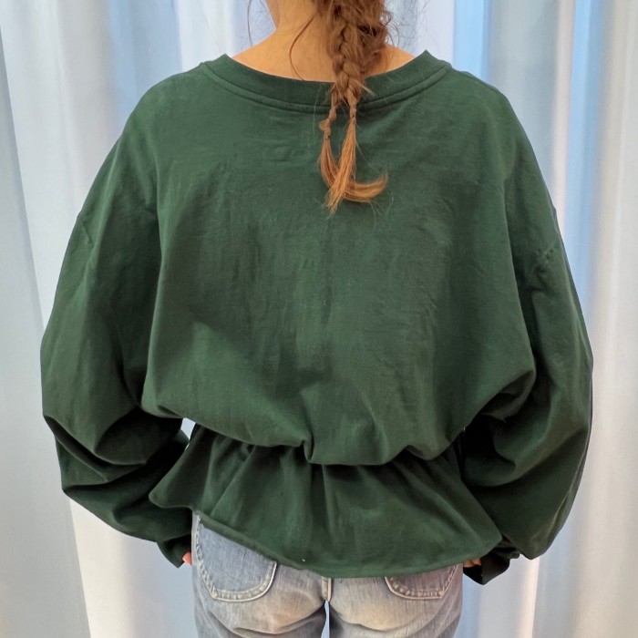 Carhartt peplum shirt - green | Vintage.City ヴィンテージ 古着